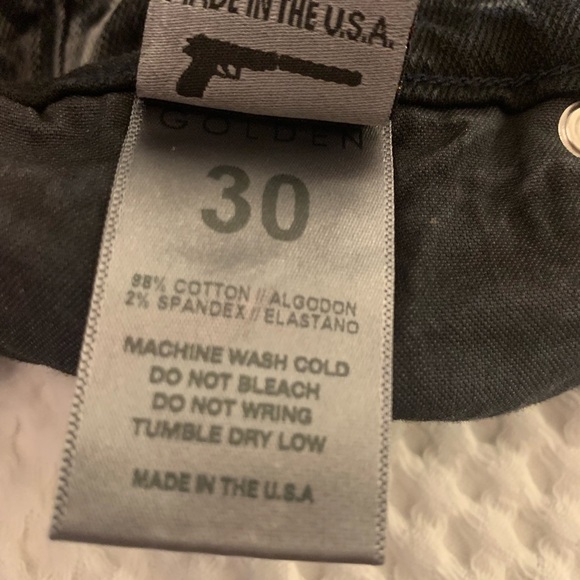 Golden Denim Stonewashed/Distressed Jeans - Picture 3 of 12